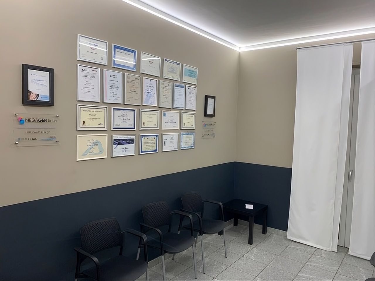 Sala d’attesa dello Studio Dentistico Associato Dottori Baima a Ciriè